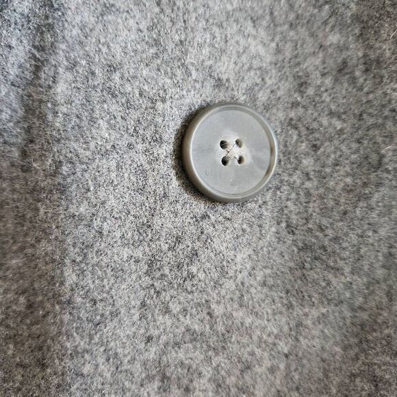 J.Ferrar men's 2XL plus size wool double breasted coat grey high neck vest - Picture 4 of 8